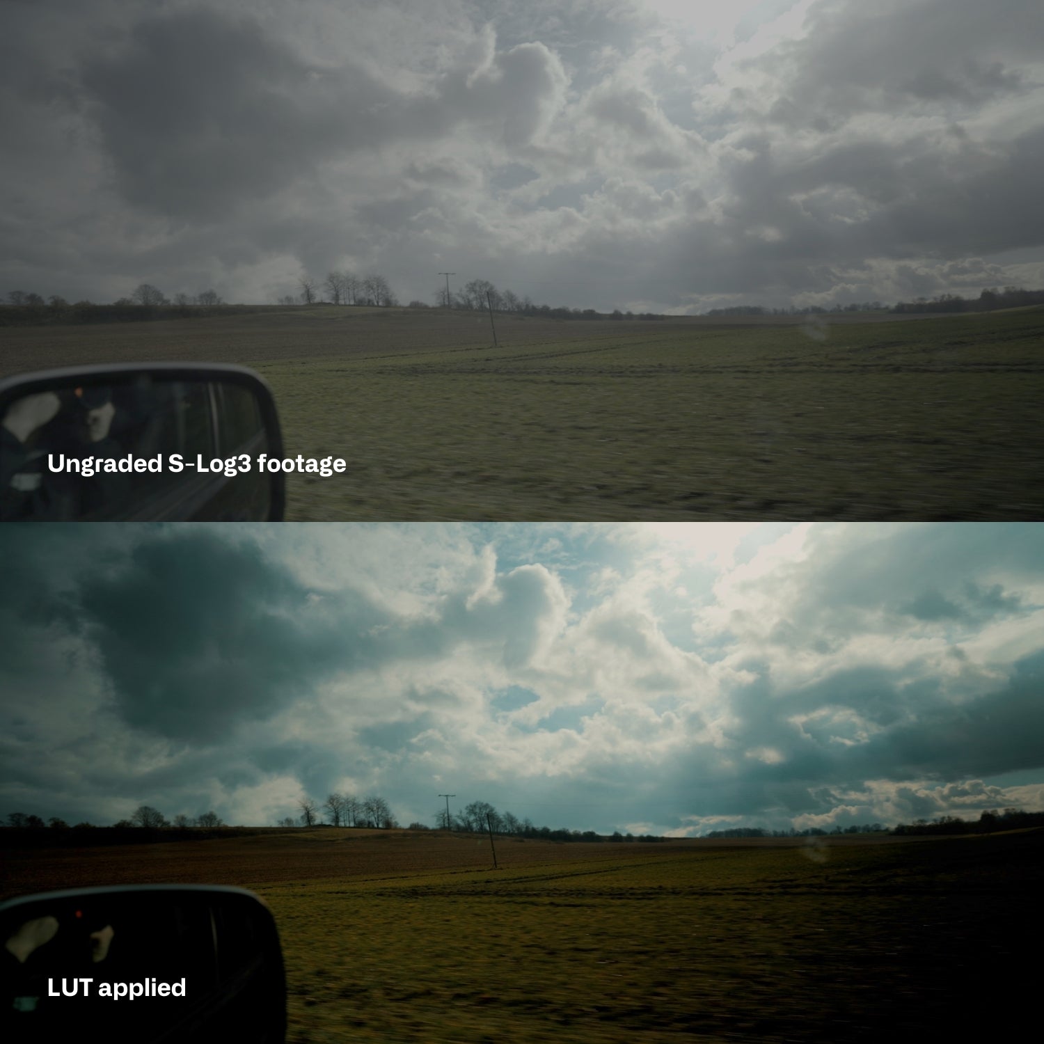 Sony SLog3 Cinematic LUTs