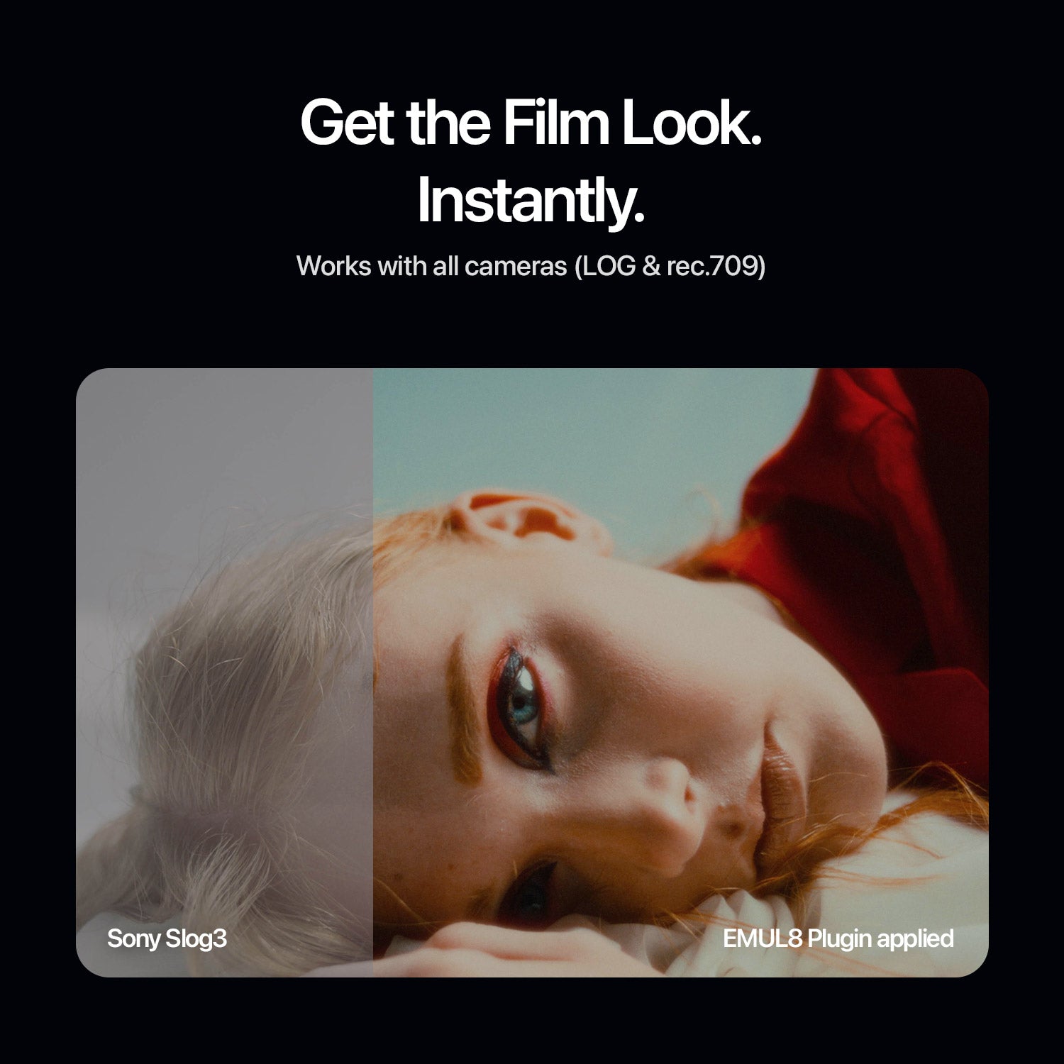 EMUL8 FCP film grain and halation settings
