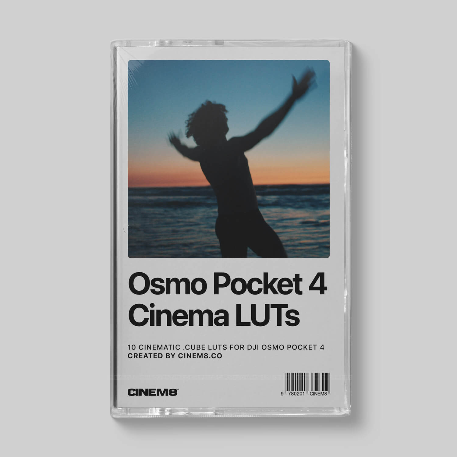 DJI Osmo Pocket 4 Cinema LUTs for D-Log color grading