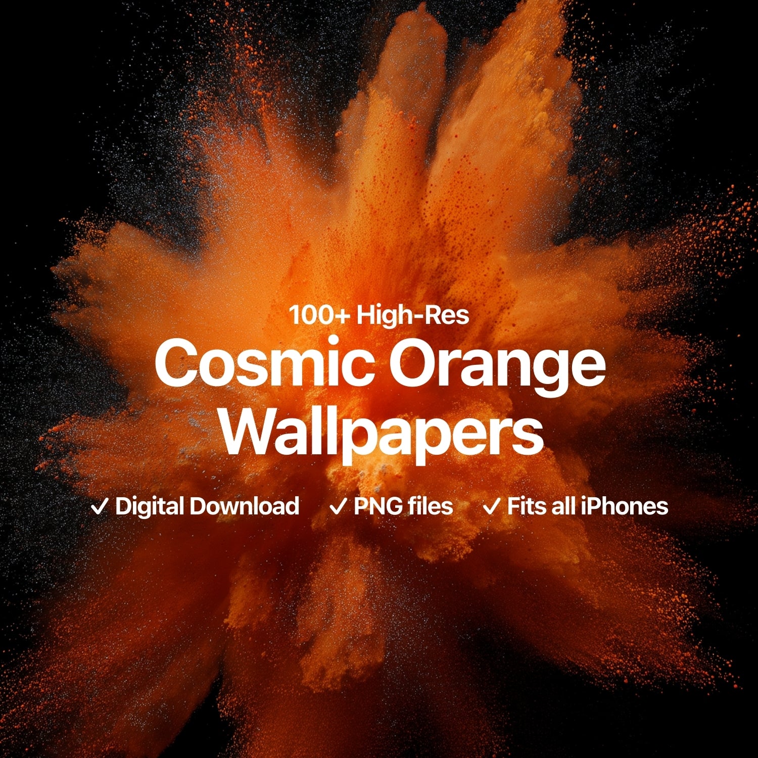 iPhone 17 Pro - Cosmic Orange Wallpaper Pack