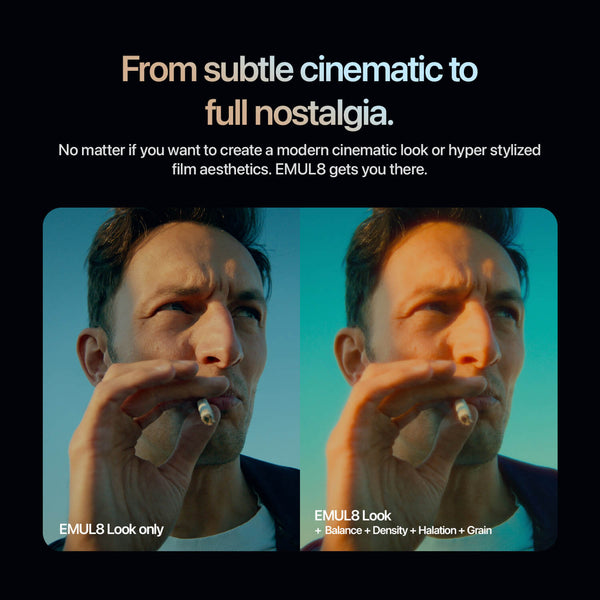 DaVinci Resolve Film Emulation Plugin | Film Looks, Grain, Halation & Bloom