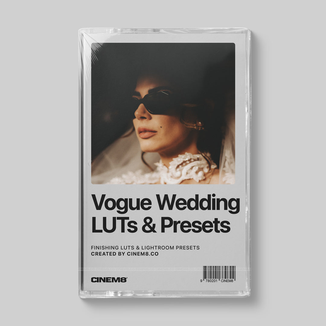 Wedding Lightroom presets and cinematic finishing LUTs for the best Wedding Filmmakers