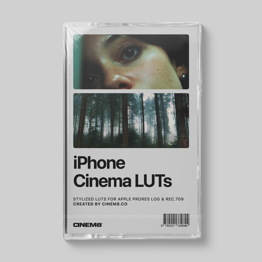 Cinematic LUTs for iPhone footage in ProRes Log for mobile filmmakers and editors