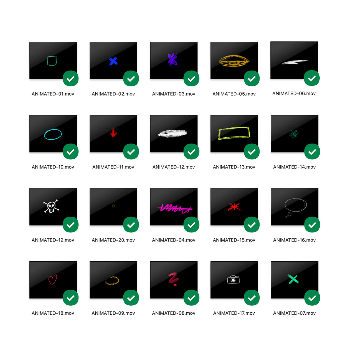 Filmmaking Master Bundle - Animated Symbols